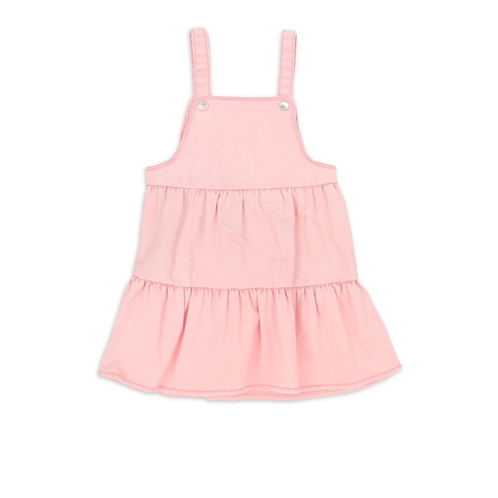 Wonder Nation Baby and Toddler Girl Dress, 18 Mos Pink Lemonade